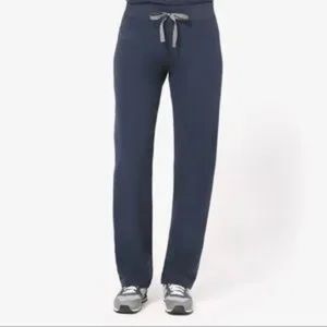 Figs Livingston scrub pants in Dark Harbor